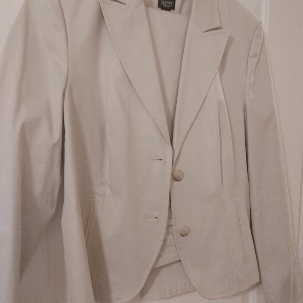 Esprit | Beige Suit Blazer Only | Size US14
